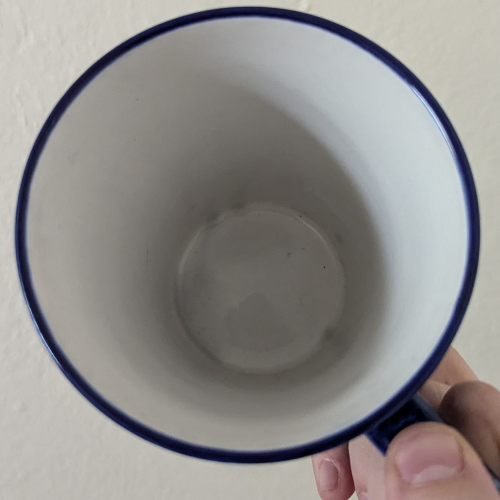 SOLD! Blue Starry Night Mug - Picture 10 of 10